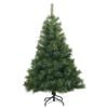 vidaXL &Aacute;rvore de Natal Artificial com 150 LEDs Verde 120 cm PE e PVC