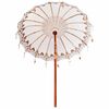 vidaXL Parasol Balinês Creme 185 x 185 x 260 cm