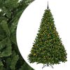 vidaXL &Aacute;rvore de Natal artificial verde claro com bola 270 cm 600 LED