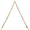 vidaXL Arco de Casamento Marrom Claro 202 x 95 x 254 cm