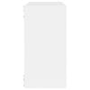 vidaXL Prateleiras de parede em forma de cubo 6 pcs 30x15x30cm branco