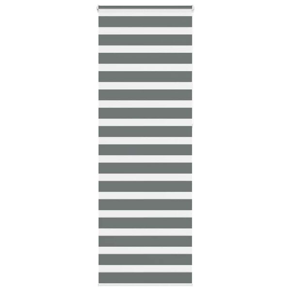 vidaXL Cortina de zebra 90x230 cm largura do tecido 85,9 cm poli&eacute;ster