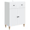 vidaXL Buffet Branco 66 x 34,5 x 90 cm Derivados de Madeira