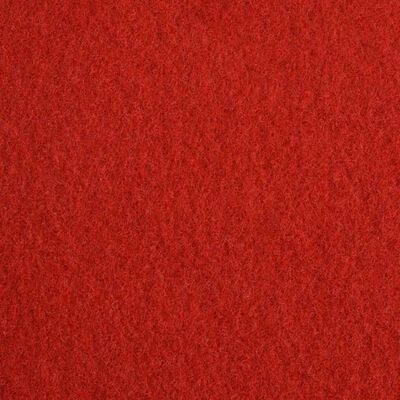 vidaXL Carpete lisa para eventos 1,2x12 m vermelho