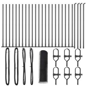 vidaXL Poste de Cerca Cinzento