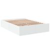 vidaXL Estrutura de cama 120x190 cm derivados de madeira branco