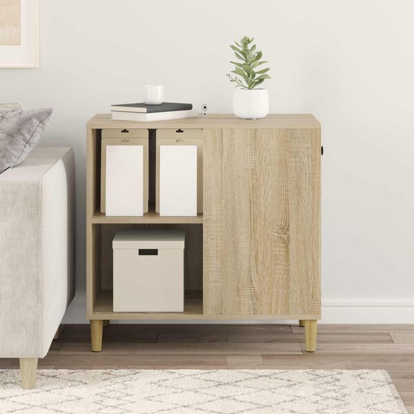 vidaXL Casa para Gatos Sonoma 72 x 42,5 x 70 cm Madeira processada