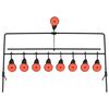 vidaXL Alvo de tiro rotativo com reinicializa&ccedil;&atilde;o autom&aacute;tica com 8 + 1 alvos