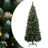 vidaXL &Aacute;rvore de Natal artificial com 300 luzes LED 240 cm