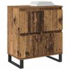 vidaXL Buffet 3 pcs Madeira antiga 60 x 35 x 70 cm