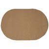 vidaXL Tapete de &Aacute;rea Natural 122 x 183 cm Juta