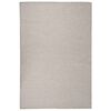 vidaXL Tapete de tecido plano p/ exterior 120x170 cm cinzento claro