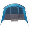 vidaXL Barraca Familiar com telhado Azul e Cinza 576 x 325 x 213 cm