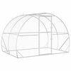vidaXL Galinheiro Prateado 200 x 300 x 200 cm A&ccedil;o Galvanizado