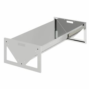 vidaXL Trincheira para Alimenta&ccedil;&atilde;o de Gado Prateado 108 x 50 x 28 cm