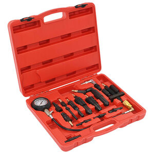 vidaXL Kit de teste de compress&atilde;o para motores a diesel