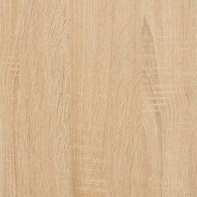 vidaXL Mesa cabeceira 40x35x47,5 cm derivados madeira carvalho sonoma