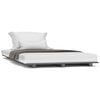 vidaXL Estrutura de cama 90x200 cm madeira de pinho maci&ccedil;a cinzento