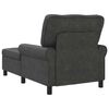vidaXL Chaise Lounge Preto 91 x 157 x 91 cm Couro Sint&eacute;tico