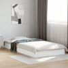 vidaXL Estrutura de cama 90x190 cm derivados de madeira branco