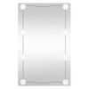 vidaXL Espelho de parede retangular com luzes LED 40x60 cm vidro