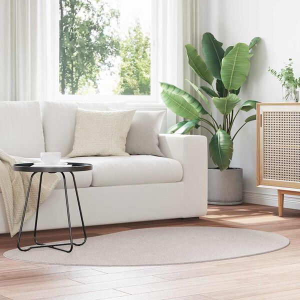 vidaXL Tapetes de &aacute;rea HUARTE Areia 120 x 170 cm Poli&eacute;ster