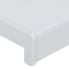 vidaXL Soleira de Janela Branco 140 x 20 x 4,5 cm PVC