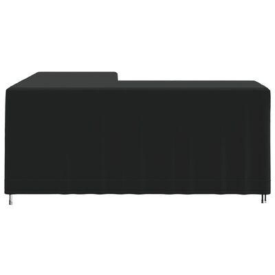 vidaXL Capas para sofá em L 2 pcs 215x215x80 cm tecido oxford 420D