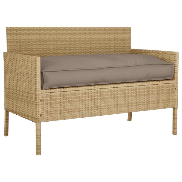 vidaXL Almofada Cinzento-acastanhado 150 x 40 x 8 cm Tecido Oxford