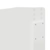 vidaXL Cama com Armazenamento Branco 140 x 190 cm Madeira processada