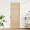 vidaXL Porta Interna ORKDAL Castanho 83 x 211 cm Contraplacado