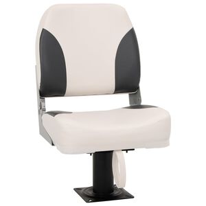 vidaXL Assento de barco com pedestal rotativo a 360&deg;