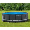 Intex Cobertura para piscina solar 470 cm polietileno azul