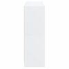 vidaXL Estante c/ portas 136x37x109 cm derivados madeira branco