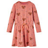Vestido para crian&ccedil;a rosa-velho 104