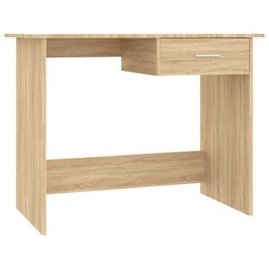 vidaXL Secret&aacute;ria 100x50x76cm contraplacado cor carvalho sonoma