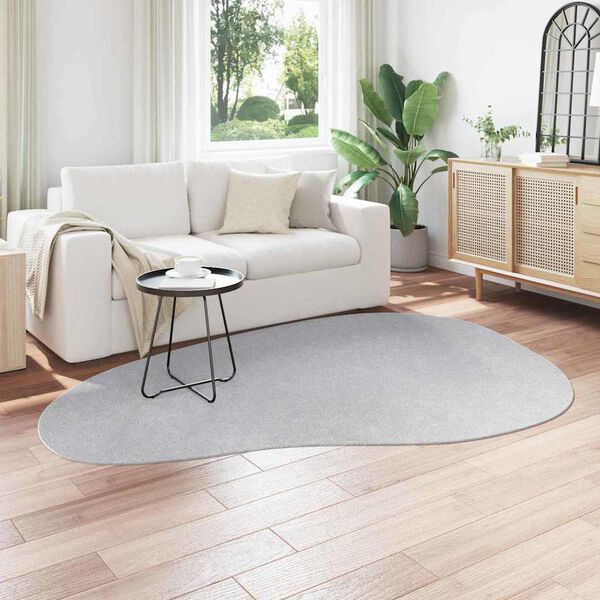 vidaXL Tapete HUARTE Cinzeto 160 x 230 cm Poli&eacute;ster