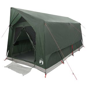 vidaXL Tenda t&uacute;nel Verde ex&eacute;rcito 8 pessoas Poli&eacute;ster e A&ccedil;o
