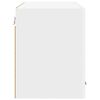 vidaXL Arm&aacute;rio suspenso com armazenamento 2 pcs Branco 60 x 31 x 40 cm