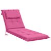 vidaXL Almofada de Espregui&ccedil;adeira GEMERT 100% Poli&eacute;ster Rosa
