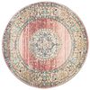 vidaXL Tapete de interior e exterior design vintage ARBIZU &Oslash; 200 cm