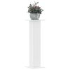 vidaXL Suportes p/ plantas 2 pcs 30x30x95 cm derivados madeira branco