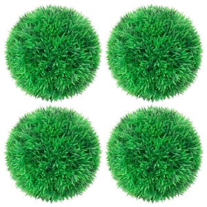 vidaXL Bolas de buxos artificiais 4 pcs 12 cm