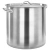 vidaXL Panela 50 L 40x40 cm a&ccedil;o inoxid&aacute;vel