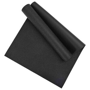 vidaXL Tapete de Prote&ccedil;&atilde;o para Esportes Preto 120 x 60 x 0,6 cm
