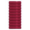 vidaXL Toalhas de banho FROGN 10 pcs 100x150 cm 360 g/m&sup2; bord&eacute;us