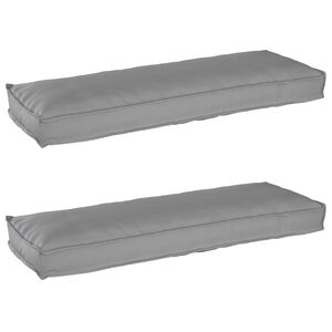 vidaXL Conjunto de Almofadas para Palete 2 unid. Tecido Oxford