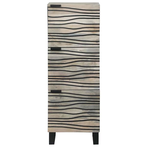 vidaXL Arm&aacute;rios e Estantes para Armazenamento de M&iacute;dia Branco e Preto