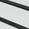 vidaXL Porta deslizante c/ conj. ferragens 76x205cm vidro ESG preto