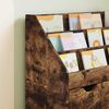 vidaXL Estante Infantil com gaveta Carvalho Defumado 60 x 29,5 x 69 cm